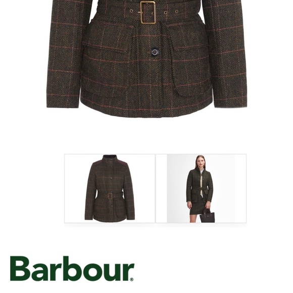 BARBOUR WOMENS HOLLIE WOOL JACKET